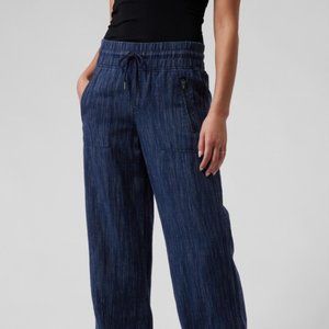 Cabo Linen Textured Wide Leg
